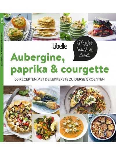 - Aubergine, paprika & courgette