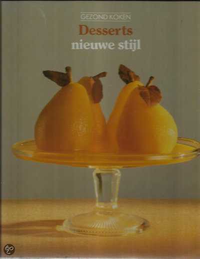 Omslag  - Desserts nieuwe stijl