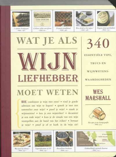 Wes Marshall, Bureau WineTalk, Vitataal en W. Marshall - Wat je als wijnliefhebber moet weten