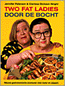 J. Paterson, P. Webb, C. Dickson Wright en P. Smith - Two Fat Ladies door de bocht J. Paterson, P. Webb, C. Dickson Wright en P. Smith - Two Fat Ladies door de bocht