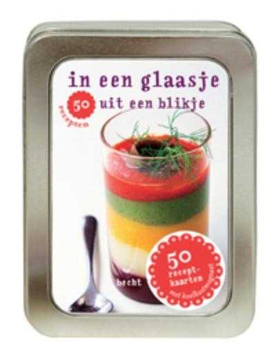 - In een glaasje - uit een blikje