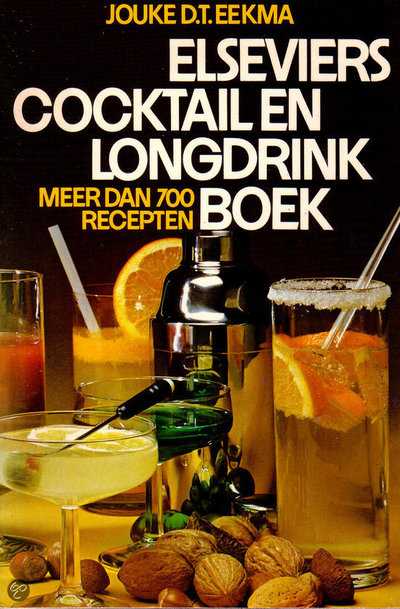 Omslag J.D.T. Eekma - Elseviers cocktail en longdrink boek
