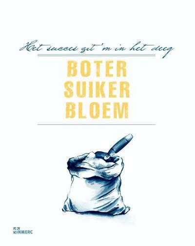 - Boter, suiker, bloem