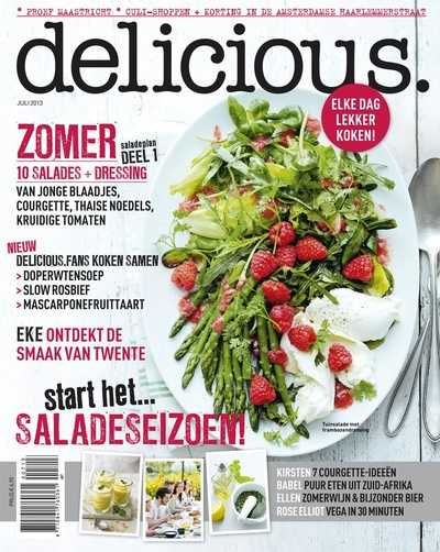 Omslag delicious. magazine - 2013-07