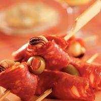 Serveersuggestie Mossel-chorizospiesjes