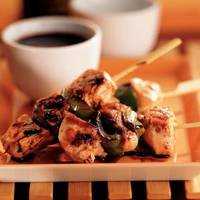 Serveersuggestie Kip-paprika yakitori