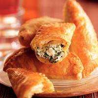 Serveersuggestie Piroschki met kruidenricotta