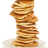 Serveersuggestie Luchtige pannenkoekjes